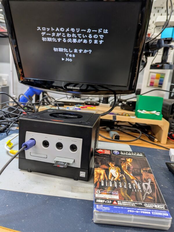 Nintendo GameCube, PicoBoot 256GB, Battery mod, Ethernet adapter, drive recapped. - Image 2