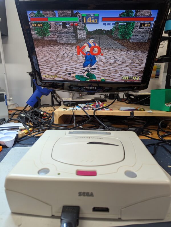 Sega Saturn TLC Refurbishment & retrobrighting - Image 5