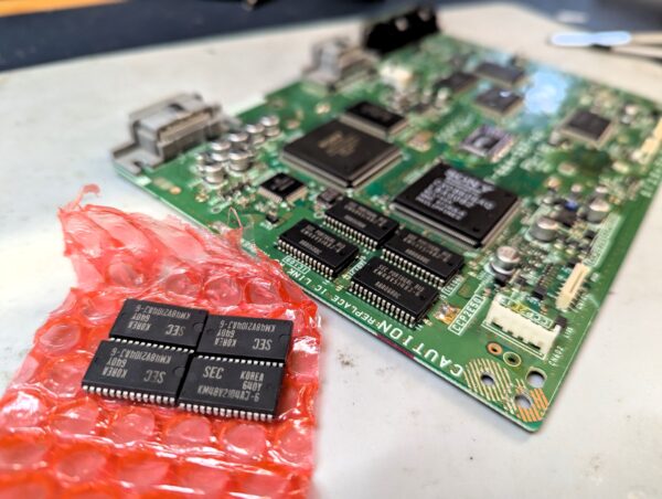 PS1 8MB RAM upgrade