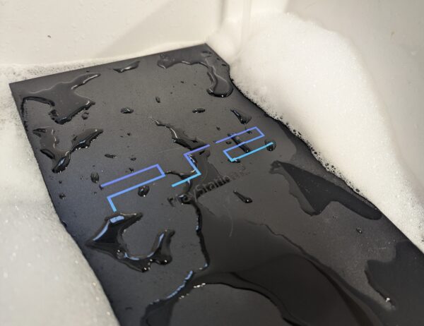 Black PlayStation 2 with Modbo 5.0 modchip - Image 7