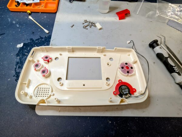 Game Gear re-shelling, audio, power module replacement - Image 3