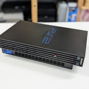 Black PlayStation 2 with Modbo 5.0 modchip