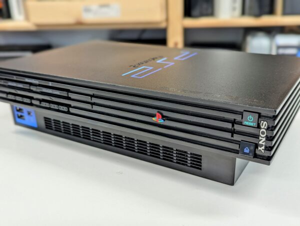 Black PlayStation 2 with Modbo 5.0 modchip - Image 6