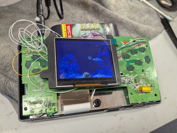 Sega Nomad IPS Screen Install - Image 8