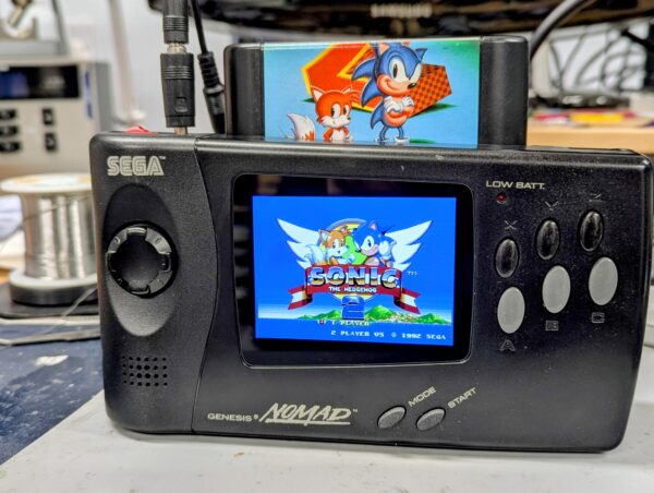 Sega Nomad IPS Screen Install
