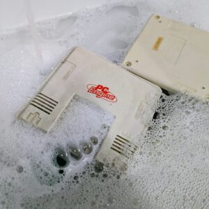 Original PC Engine refurbishment & retrobrighting