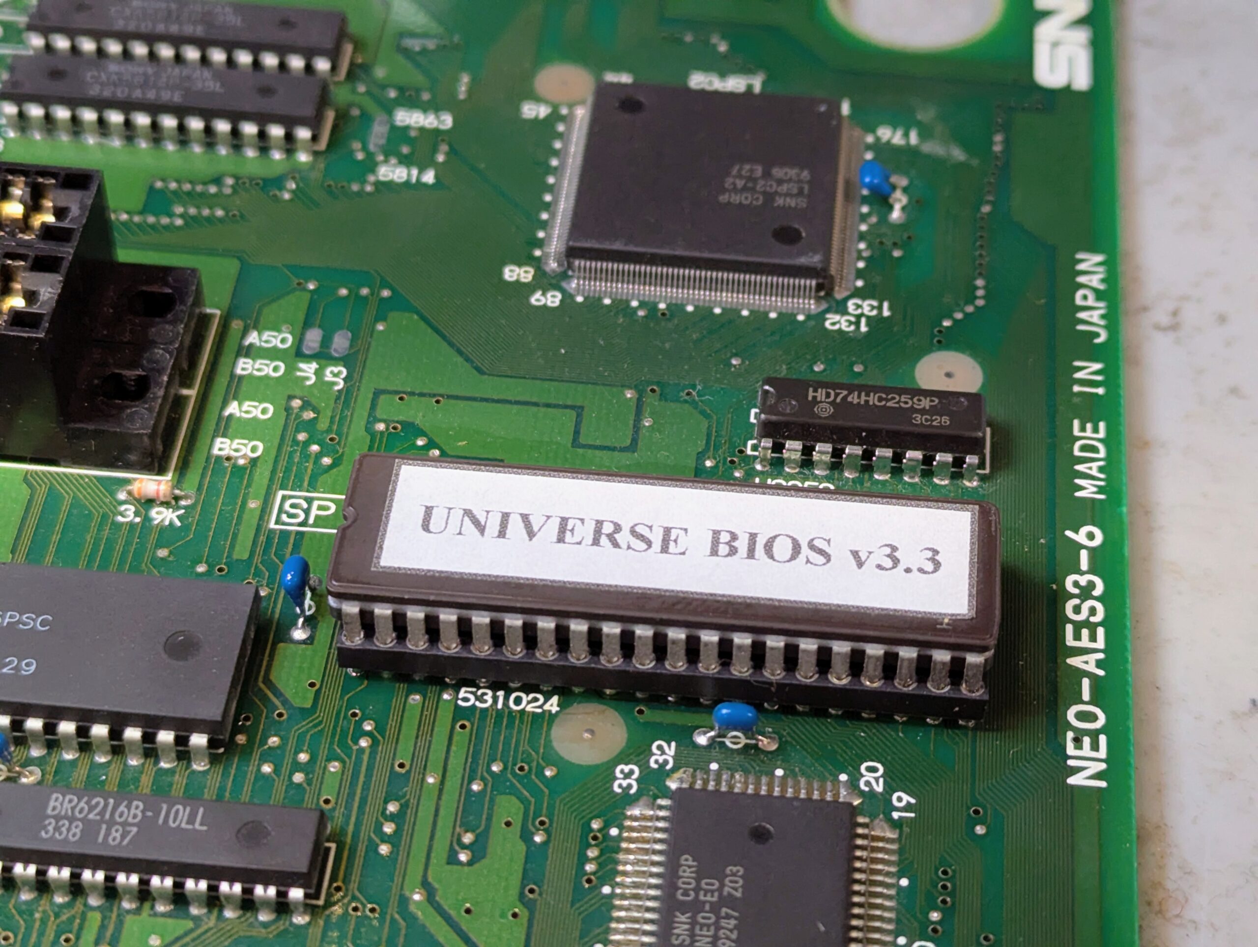 Neo Geo AES BIOS replacement